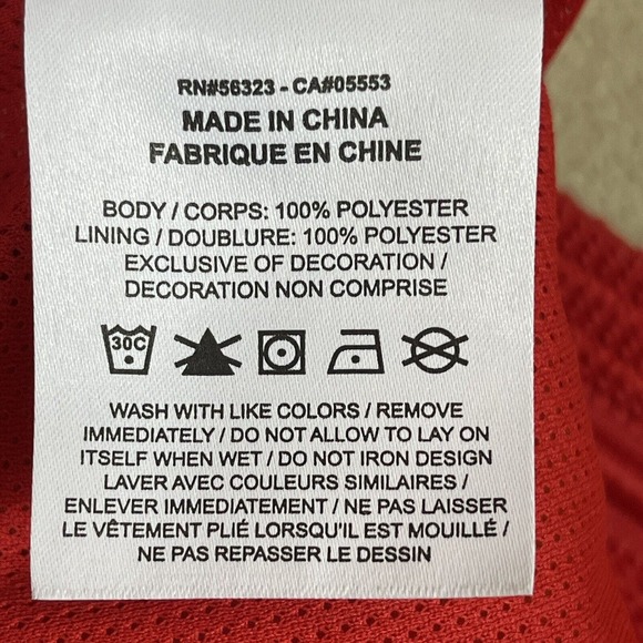 Jordan Shorts Mens Extra‎ Large Orange Red Jumpman Logo Zip Basketball Adult - Picture 9 of 13